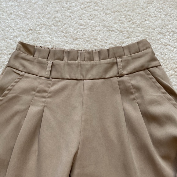 Tan Color Non-Iron Pull on Pants - Picture 6 of 7